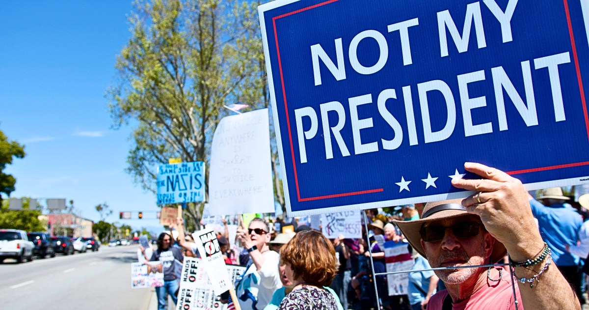 Historic Hands Off Protest in Infamous Los Angeles&nbsp;Suburb