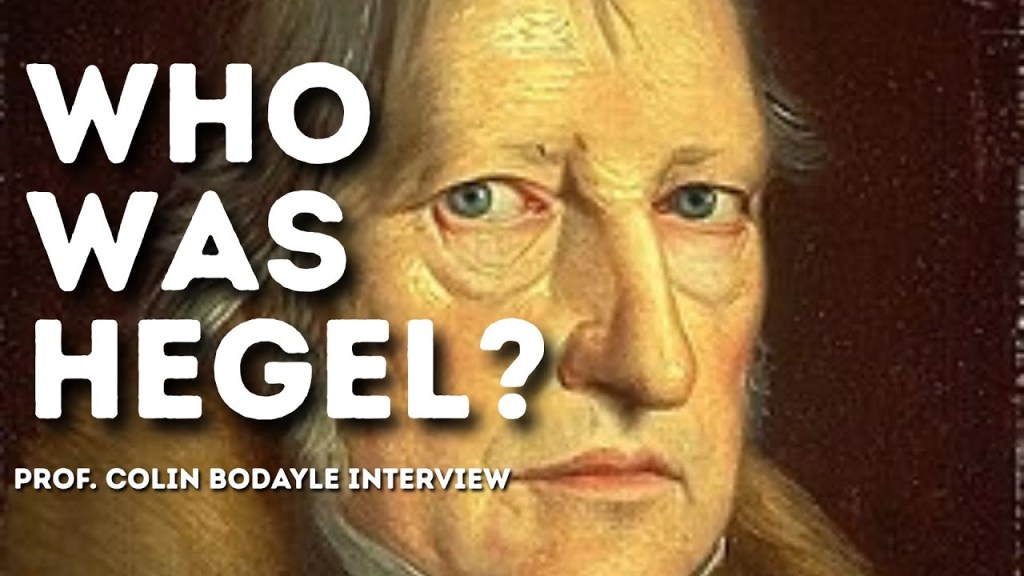 Who is Hegel? Hegelian Dialectics vs Marxist Dialectics w/ Prof. Colin Bodayle